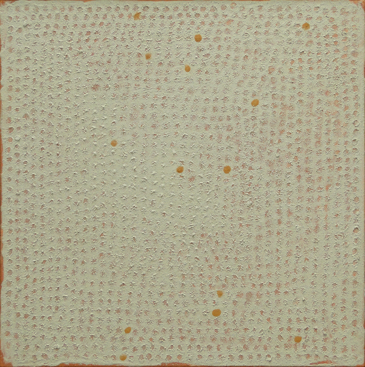 7265 - Nick Rands, terra aglutinada sobre tela, 60 x 60 cm, ass. dt 2012