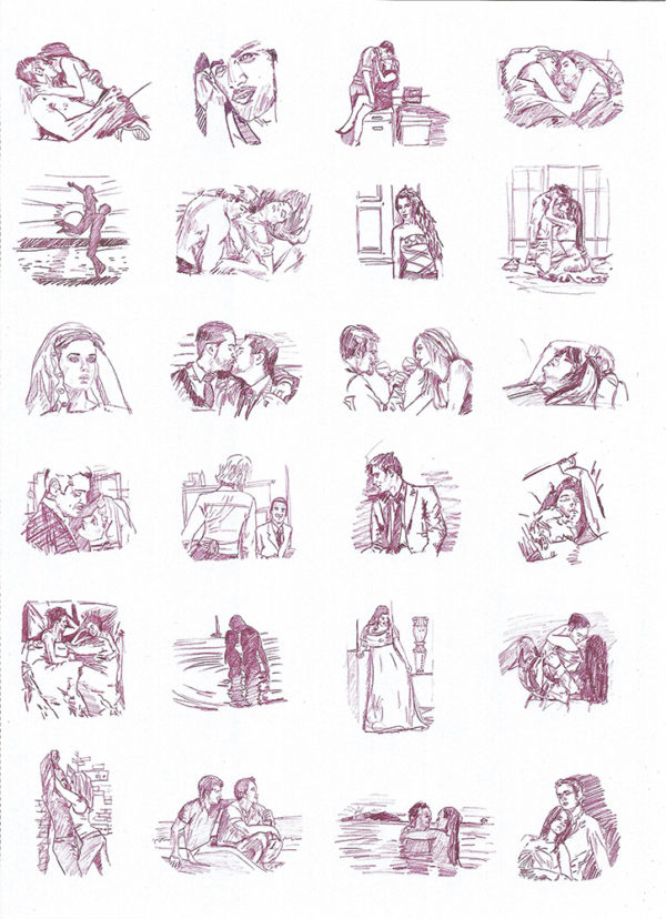 7937 - Leda Catunda, Amor Novo, print off-set sobre papel alta alvura 150g, ed. 20.000, 20 x 27,5 cm, s.ass. s.dt.
