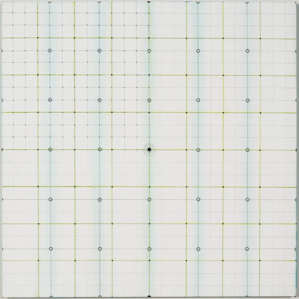4887 - Gisela Waetge, série ''base 12 - base 9'', pintura e desenho sobre tela, tinta acrílica, grafite e nanquim 72 x 72 cm, ass. dt. 2012