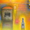 6142 - Maria Tomaselli, ''zigue-zague'', óleo sobre lona, 160 x 200 cm, ass. dt 14