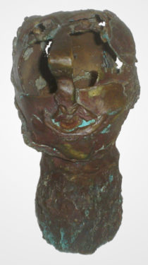 3923 - Maria Tomaselli, bronze, 26 x 15 x 19 cm, ass. dt. 2000
