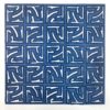 6780 - Peter Lawrence, VXV gravura azul, gravura em linóleo, 31 x 31 cm,ass.dt.15