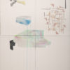 8081 - Guilherme Dable, grafite e acrílica sobre papel, 150 x 110 cm, ass. dt. 2022