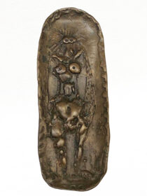 8279 - Xico Stokinger, bronze, 17,5 x 7 cm, ass. s.dt.