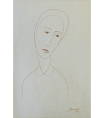 8403 - Ado Malagoli, desenho, 30 x 17 cm, ass. dt. 78
