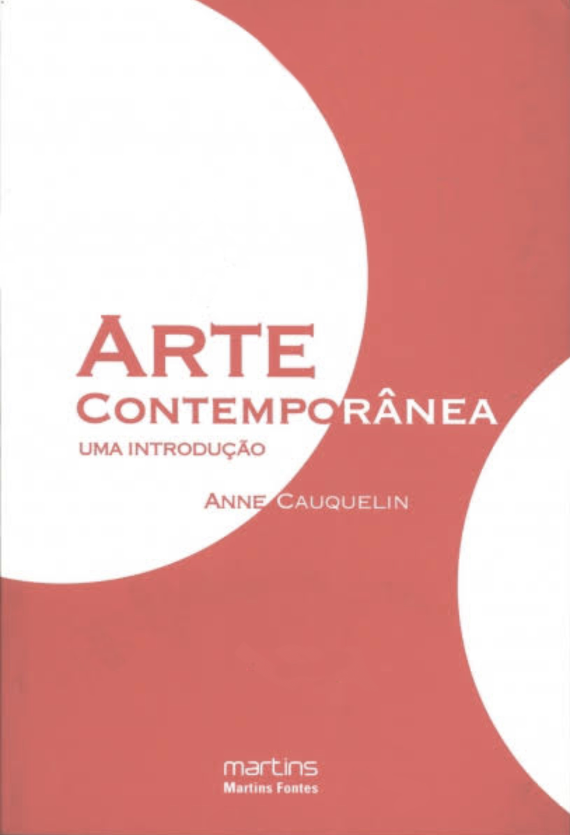 Arte Contemporânea - Uma Introdução