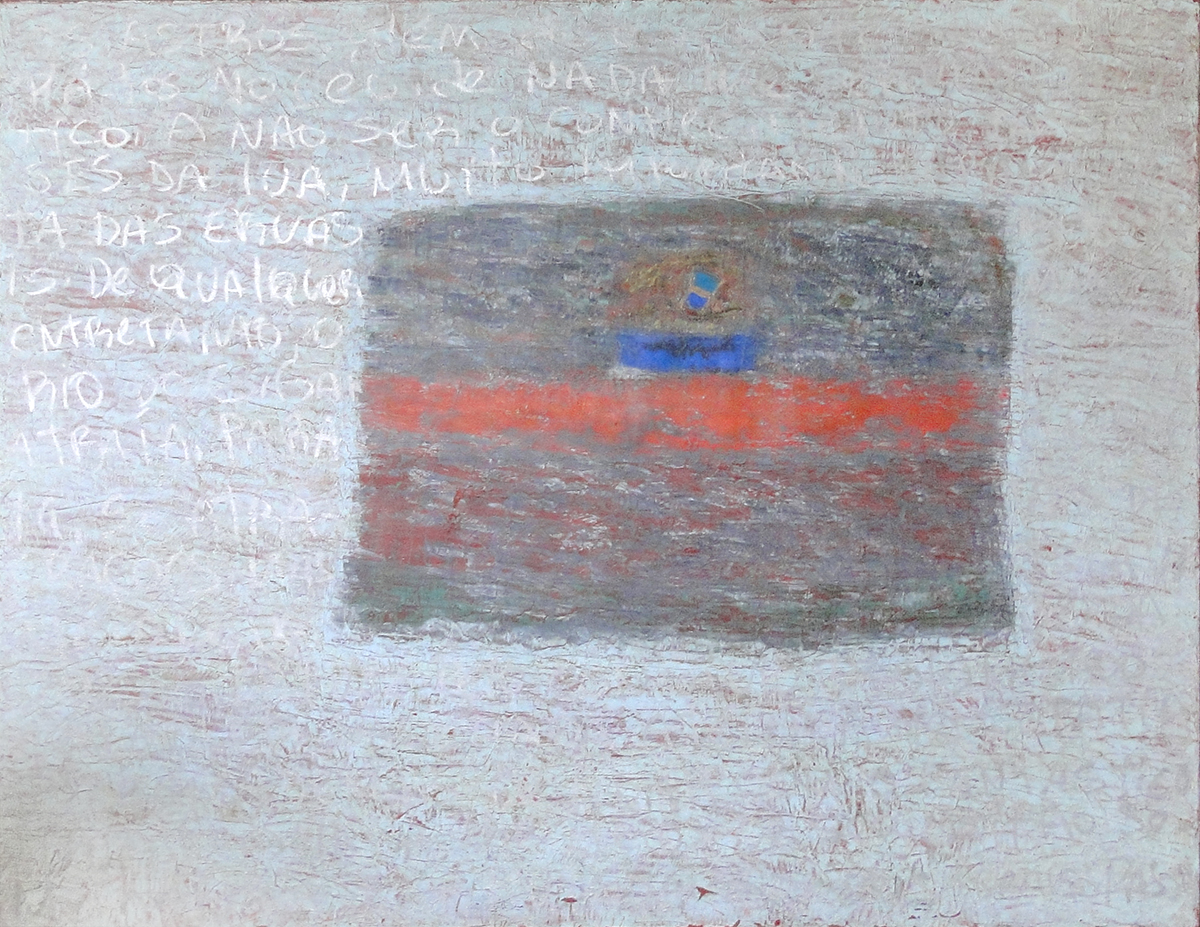 8784 - Carlos Wladmirsky, óleo e pastel oleoso sobre tela, 120 x 150 cm, ass. dt. 1998