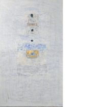 8783 - Carlos Wladmirsky, óleo e pastel oleoso sobre tela, 100 x 60 cm, ass. dt. 1999