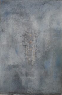 3614 - Carlos Wladimisrky, aquarela, guache e pastel seco, 28,5 x 19 cm, ass. dt. 2009