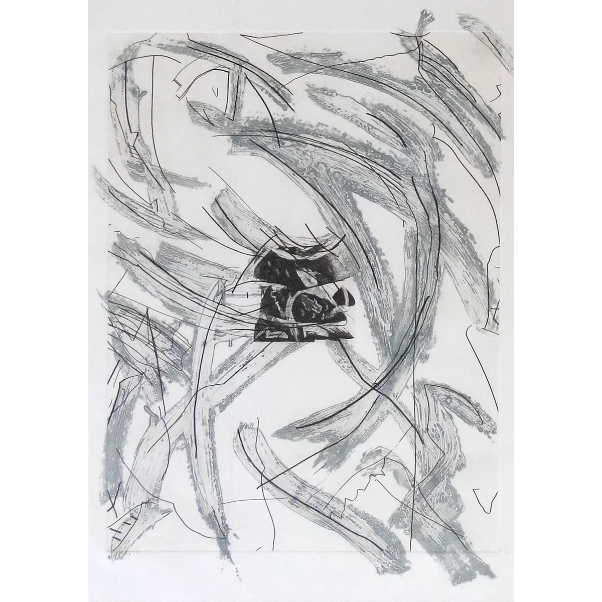 9396 - Maria Lucia Cattani, gravura em metal, ed. 1, 57 x 40 cm, ass. dt. 86