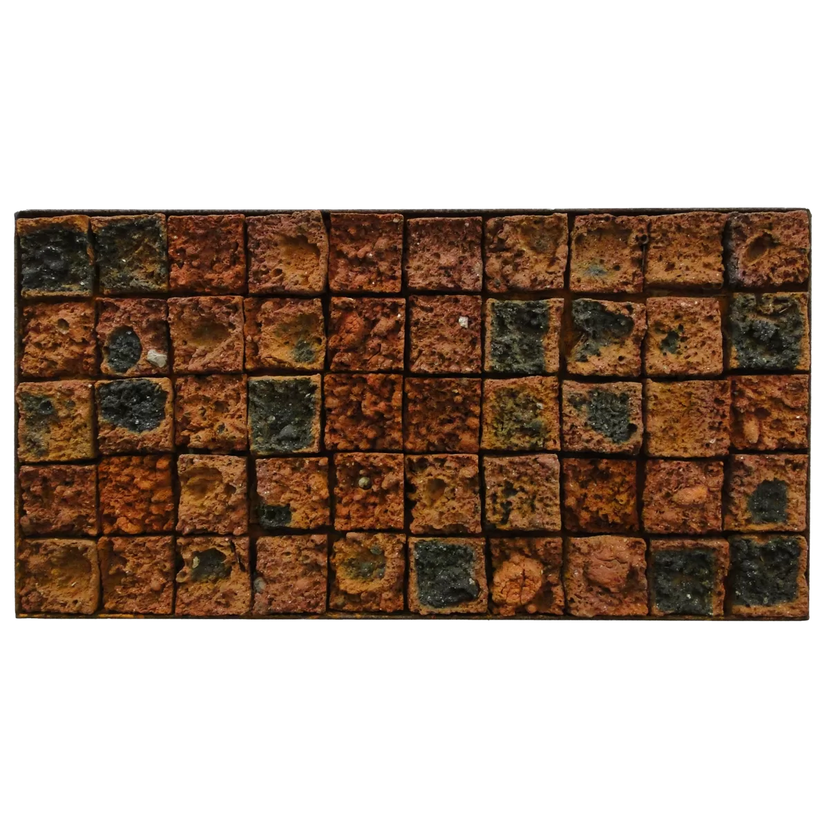 9314 - Heloisa Crocco, ladrilho e ferro, 30 x 60 x 4 cm, ass. dt. 2025