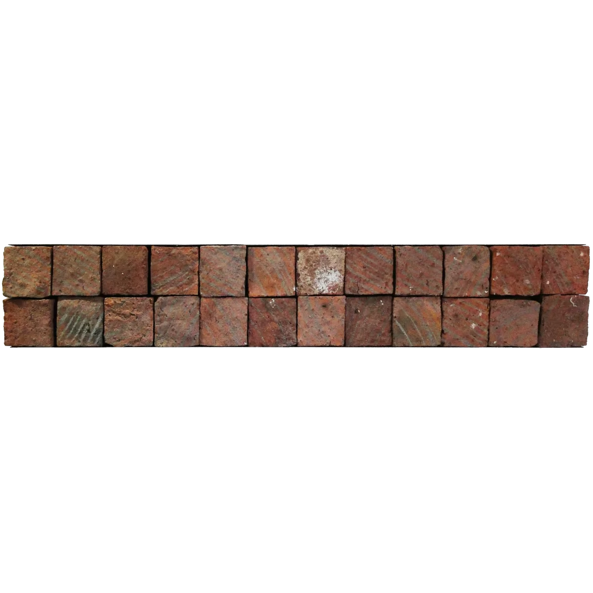 9318 - Heloisa Crocco, ladrilho e ferro, 19,5 x 114 x 5,5 cm, ass. dt. 2025