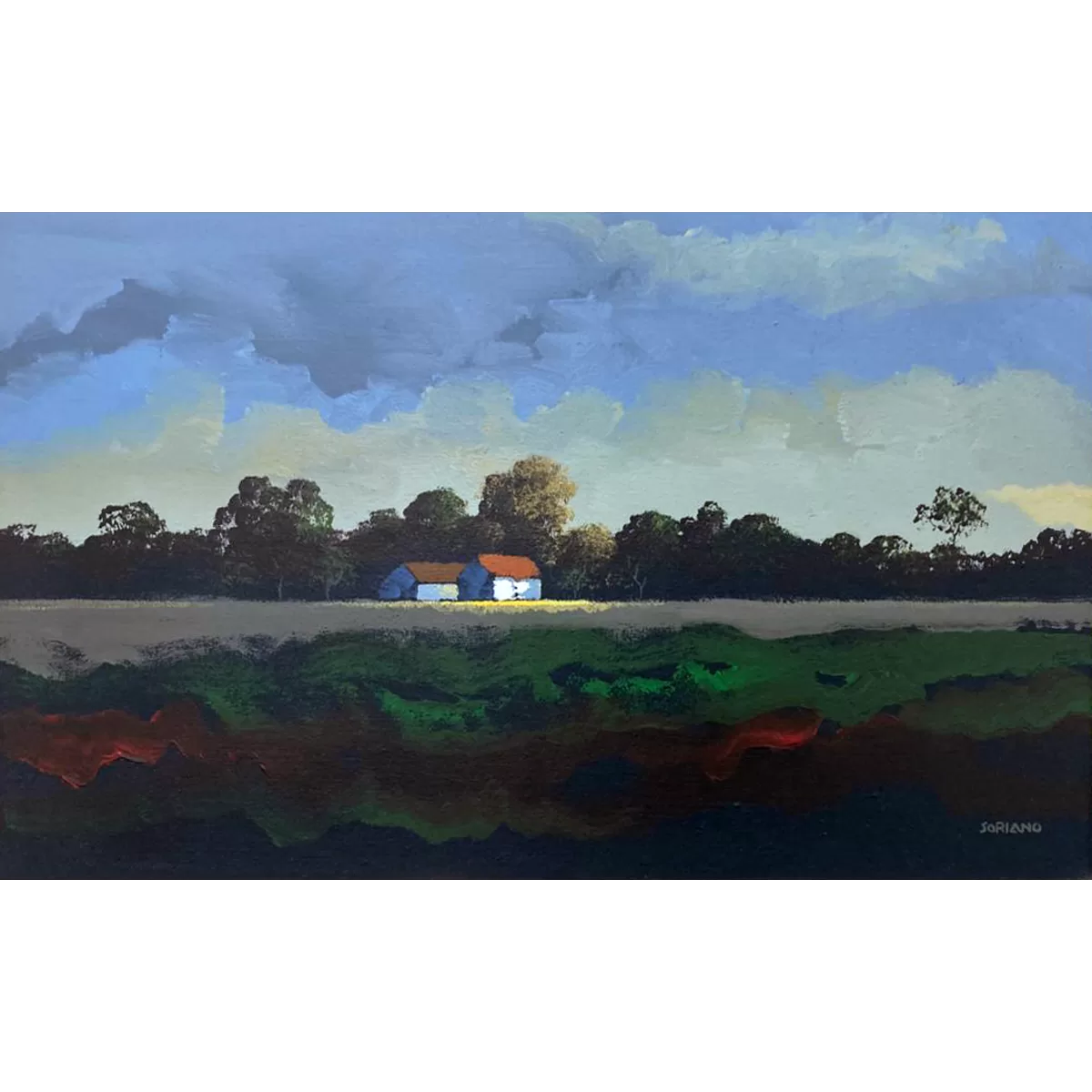 9404 - Antonio Soriano, óleo sobre tela, 38 x 60 cm, ass. s.dt.