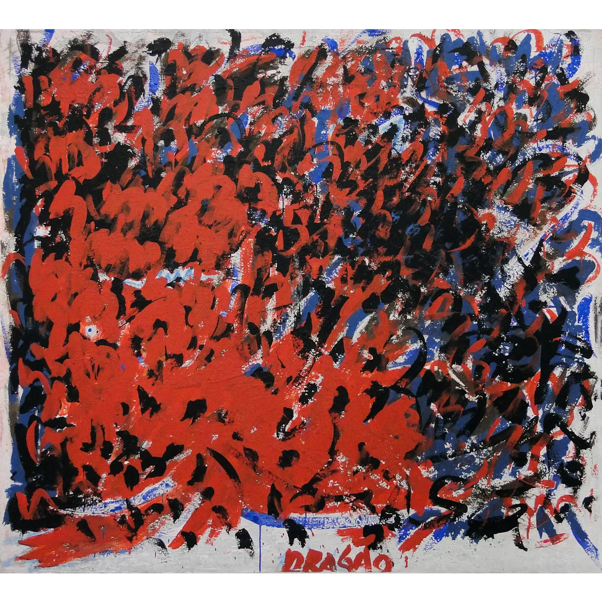 Karin Lambrecht, têmpera sobre madeira, 107 x 97 cm, ass. dt. 83