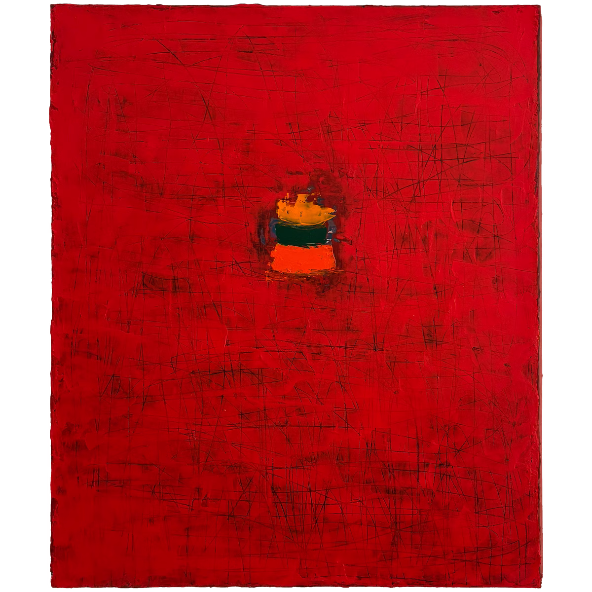 9496 - Carlos Wladimirsky, óleo e pastel oleoso sobre tela, 60 x 50 cm, ass. dt. 2026